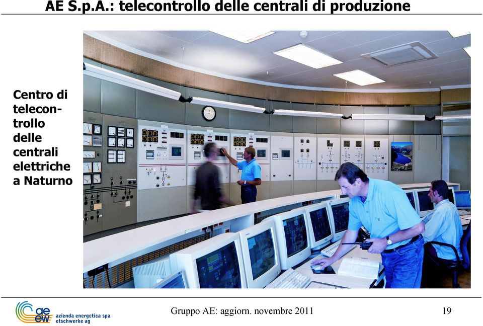 telecontrollo delle centrali