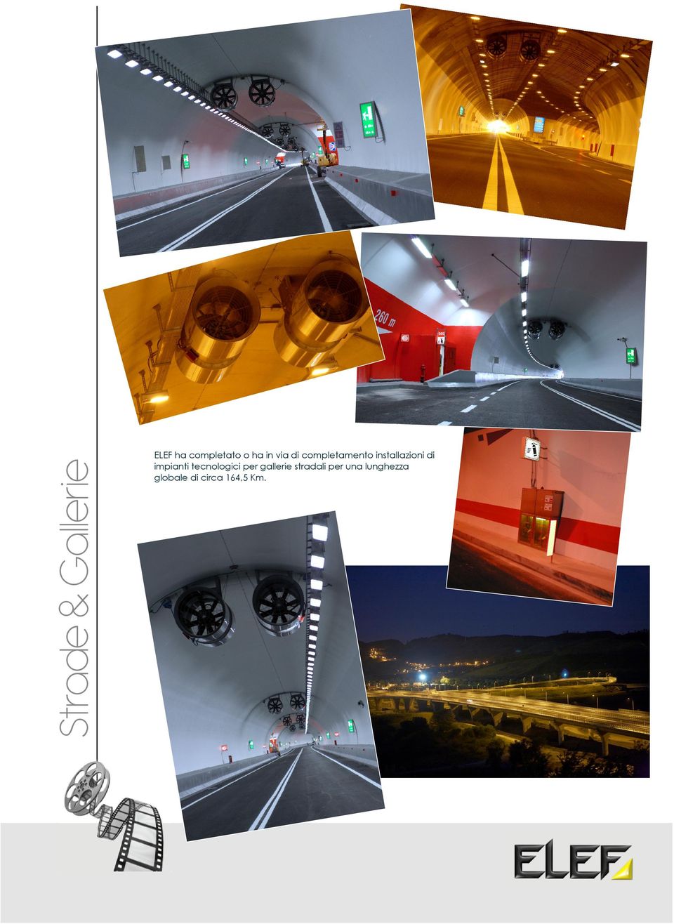 impianti tecnologici per gallerie stradali