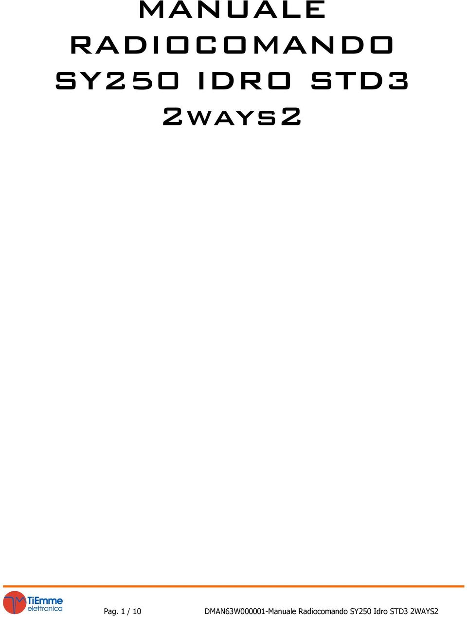 SY250 IDRO