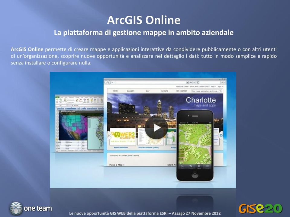 con altri utenti di un organizzazione, scoprire nuove opportunità e analizzare nel