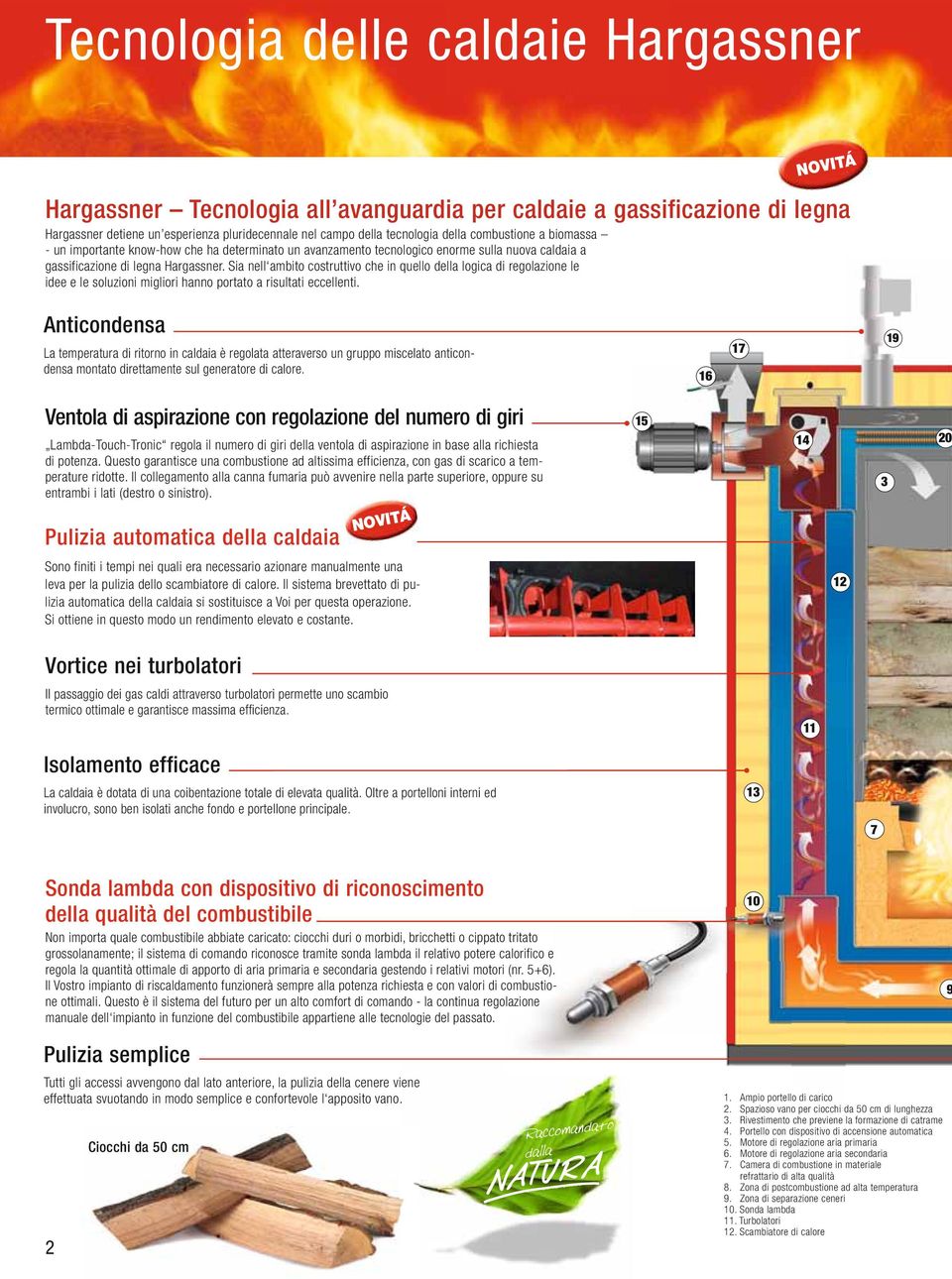 Sia nell ambito costruttivo che in quello della logica di regolazione le idee e le soluzioni migliori hanno portato a risultati eccellenti.