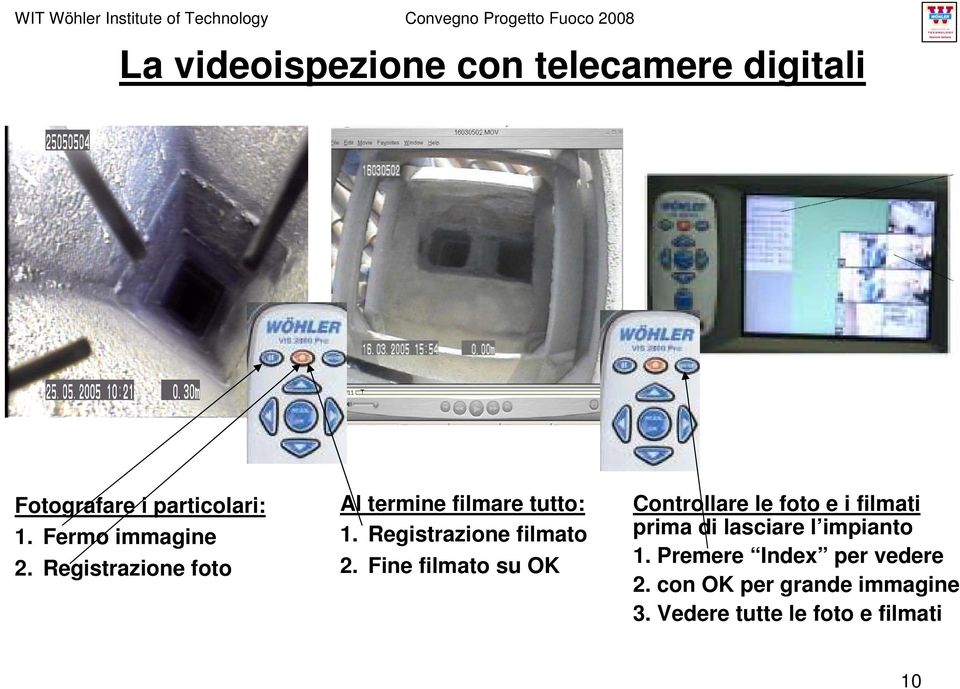 Registrazione filmato 2.