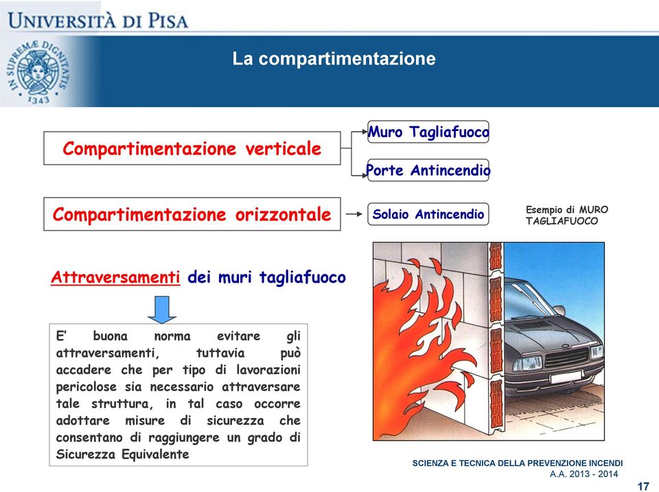 evitare gli attraversamenti, tuttavia può accadere che per tipo di lavorazioni pericolose sia necessario