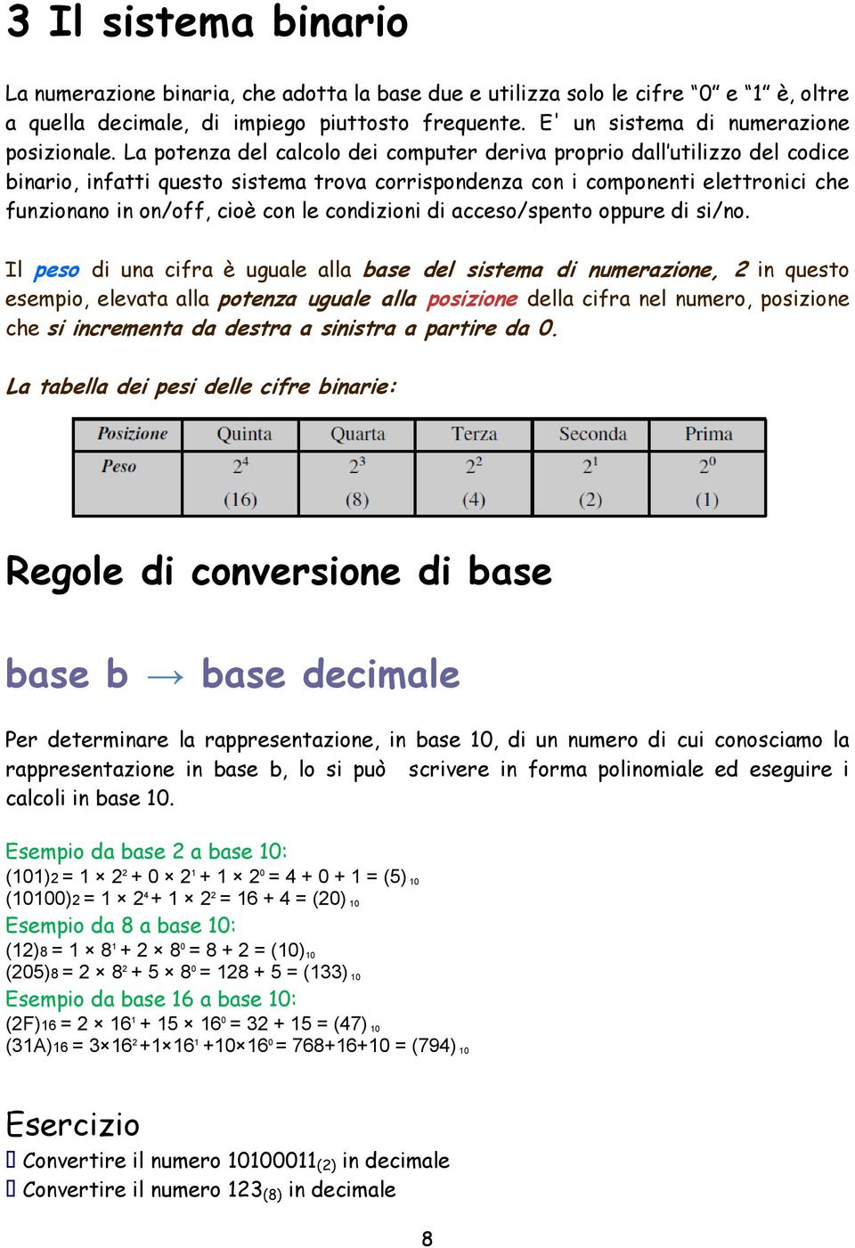 1 Sistema Additivo E Sistema Posizionale Pdf Free Download