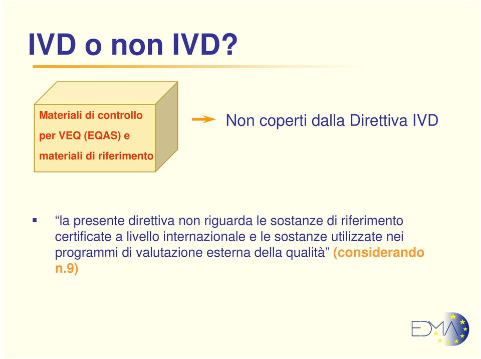 di riferimento certificate a livello internazionale e le sostanze