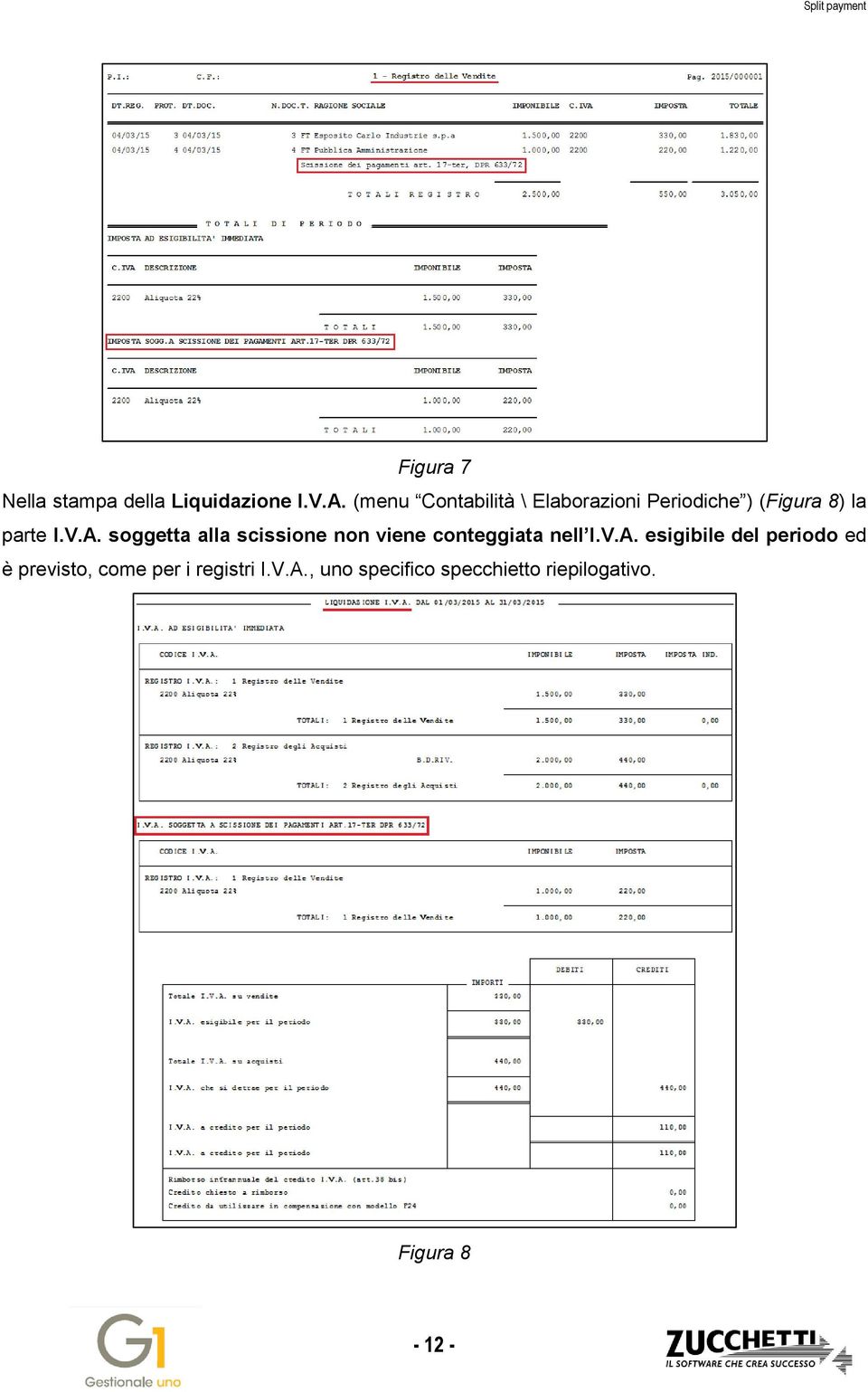 soggetta alla scissione non viene conteggiata nell I.V.A.