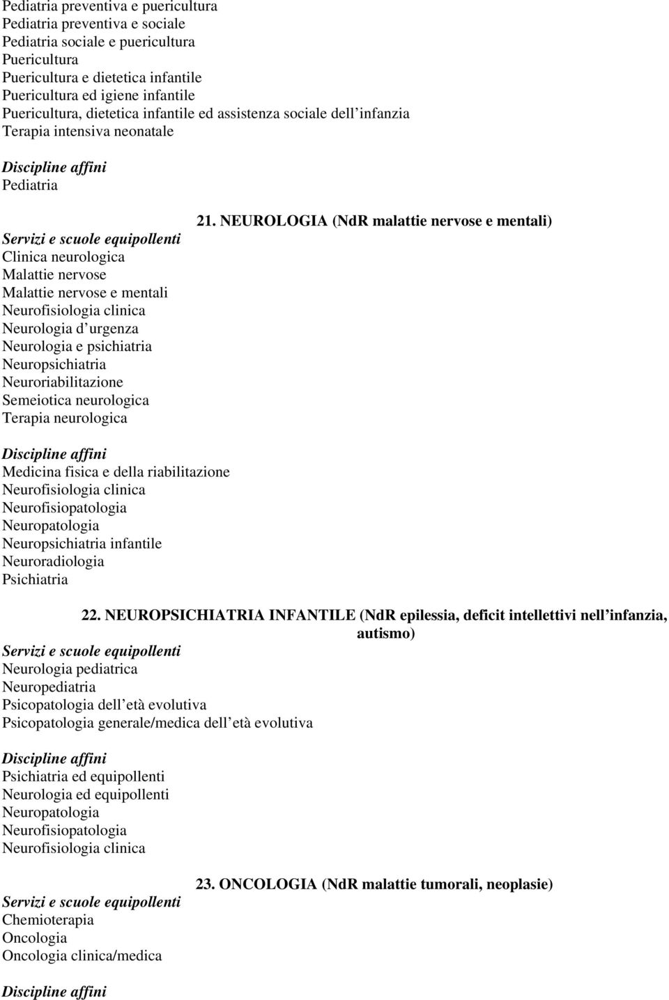 urgenza Neurologia e psichiatria Neuropsichiatria Neuroriabilitazione Semeiotica neurologica Terapia neurologica 21.