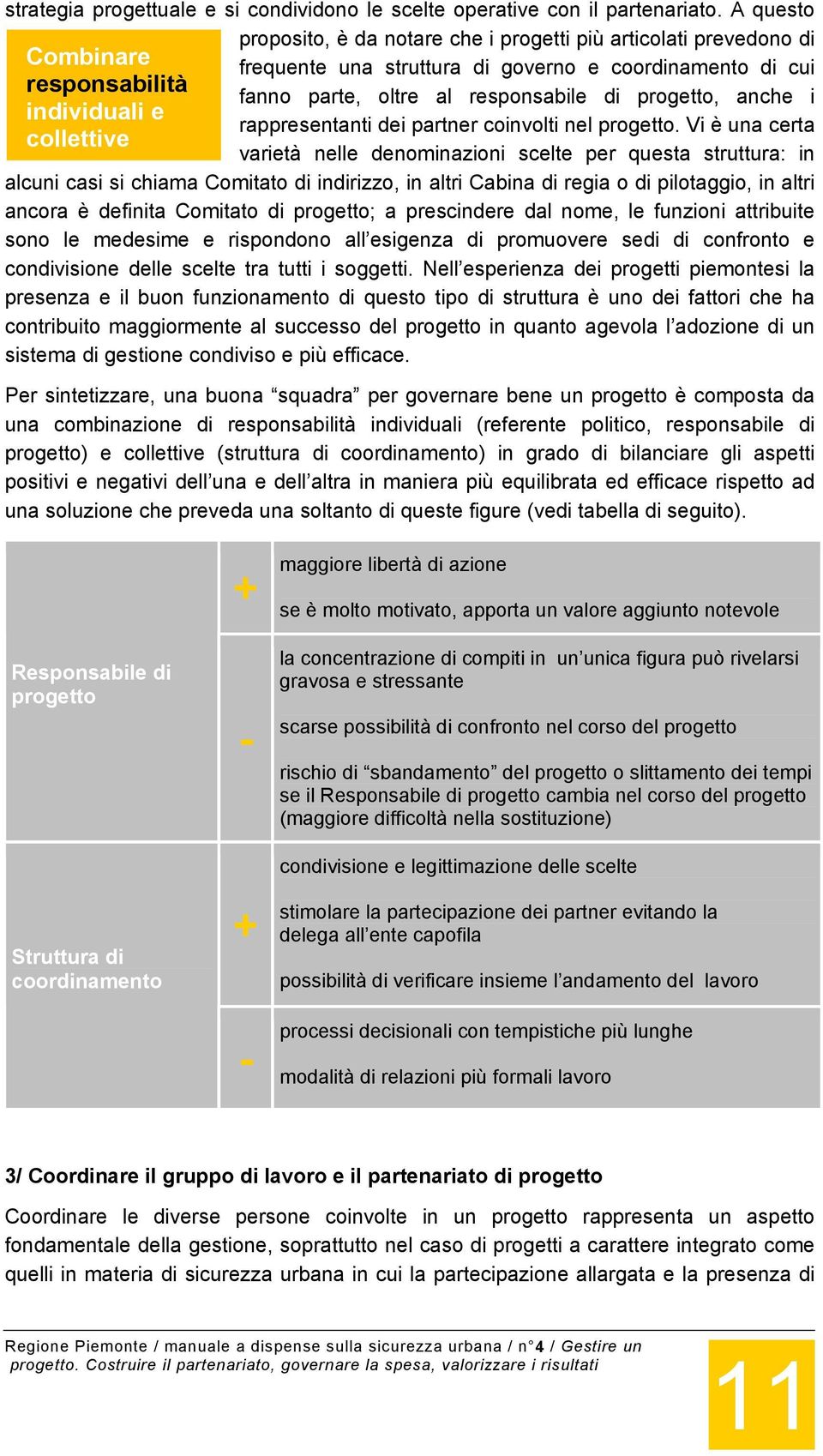 progetto, anche i individuali e rappresentanti dei partner coinvolti nel progetto.