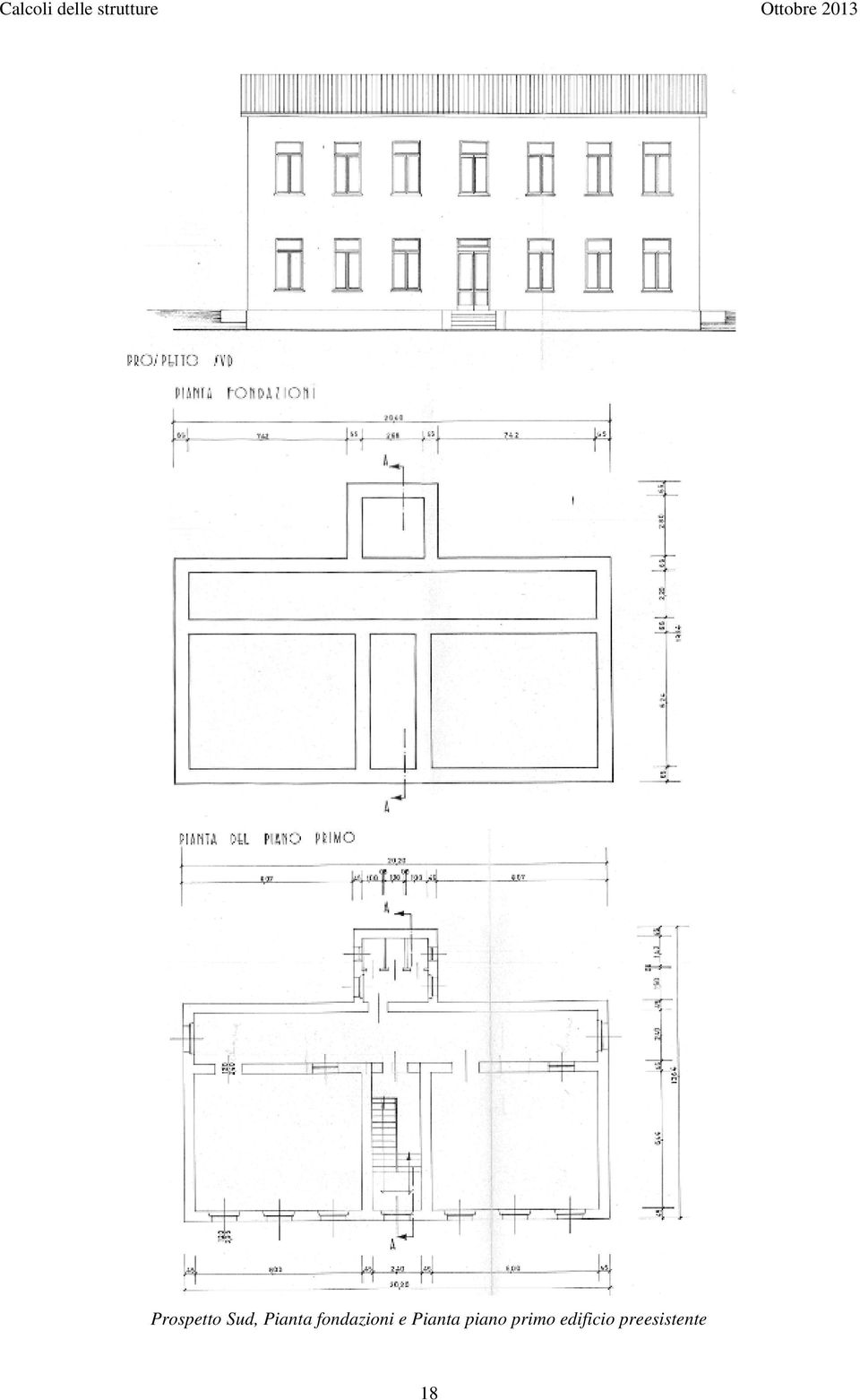 Pianta piano primo