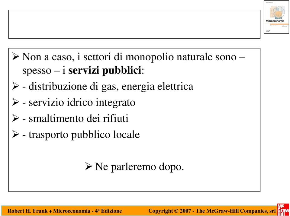 energia elettrica - servizio idrico integrato -