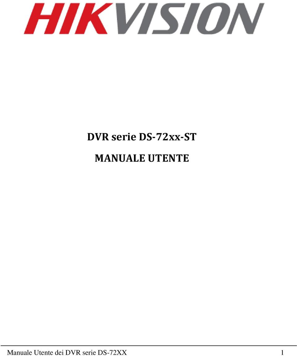 UTENTE Manuale