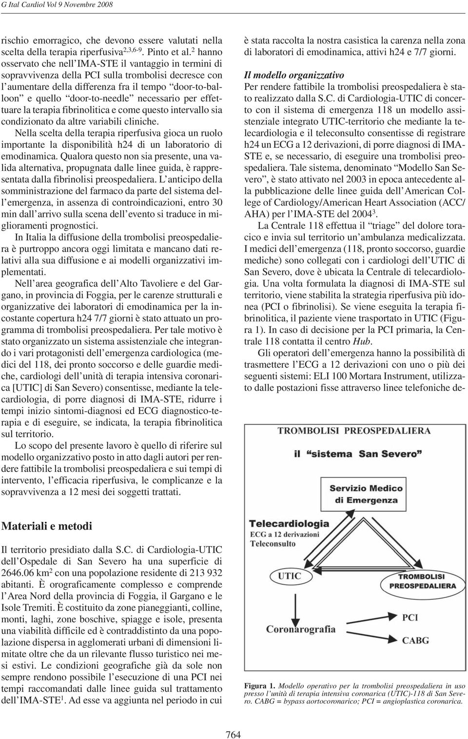 necessario per effettuare la terapia fibrinolitica e come questo intervallo sia condizionato da altre variabili cliniche.