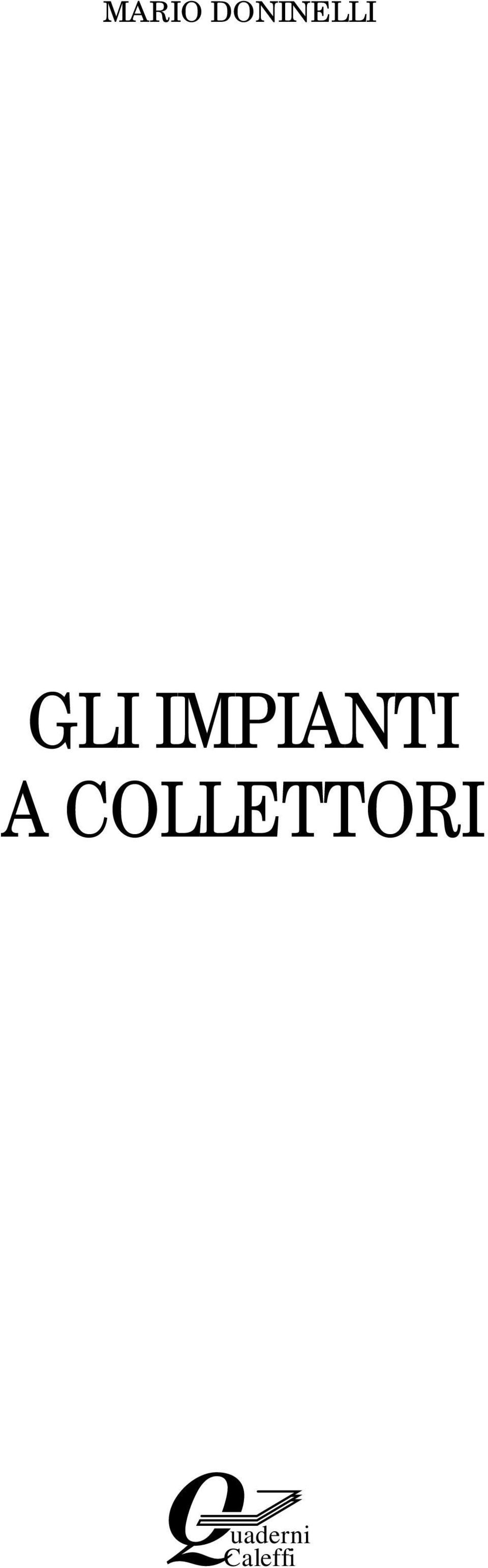 IMPIANTI A