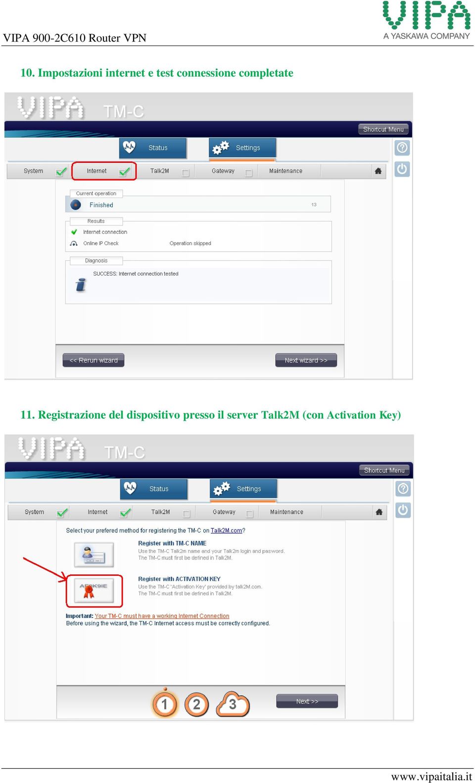 Registrazione del dispositivo