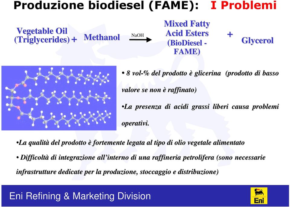 causa problemi operativi.