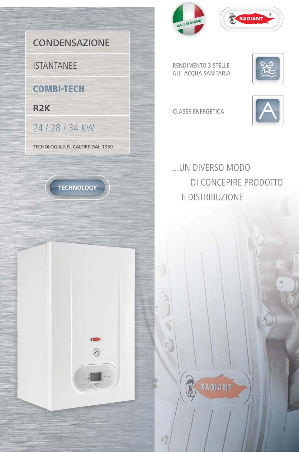 ENERGETICA 24 / 28 / 34 KW TECNOLOGIA NEL CALORE DAL