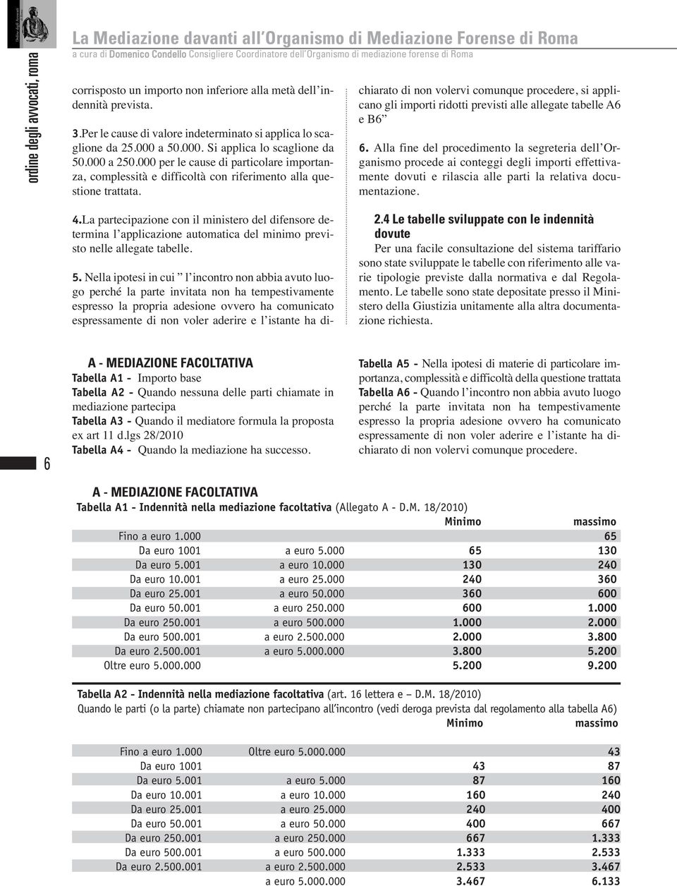 000 per le cause di particolare importanza, complessità e difficoltà con riferimento alla questione trattata. 5.