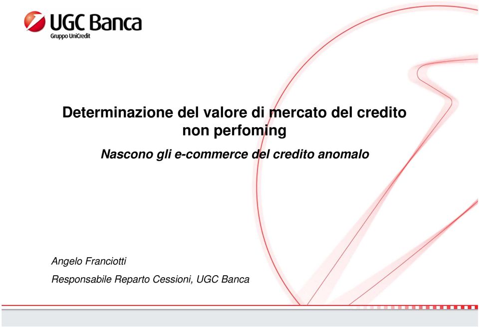 e-commerce del credito anomalo Angelo