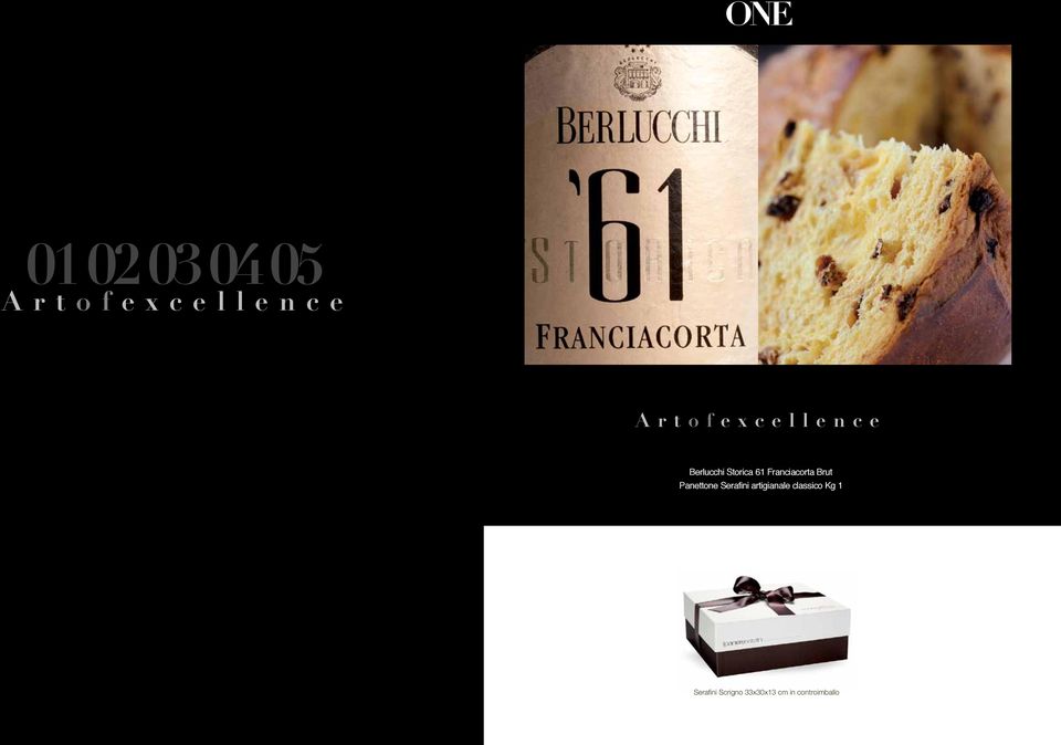 Franciacorta Brut Panettone Serafini