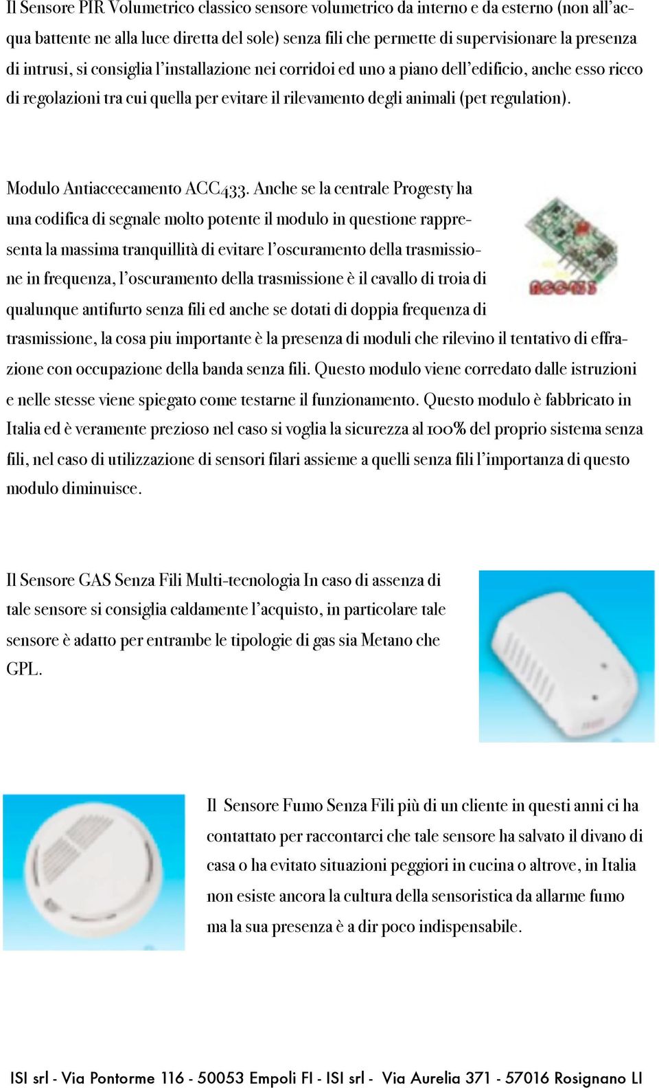 Modulo Antiaccecamento ACC433.