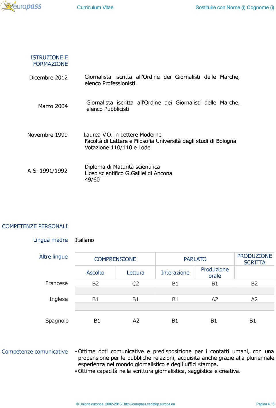 S. 1991/1992 Diploma di Maturità scientifica Liceo scientifico G.