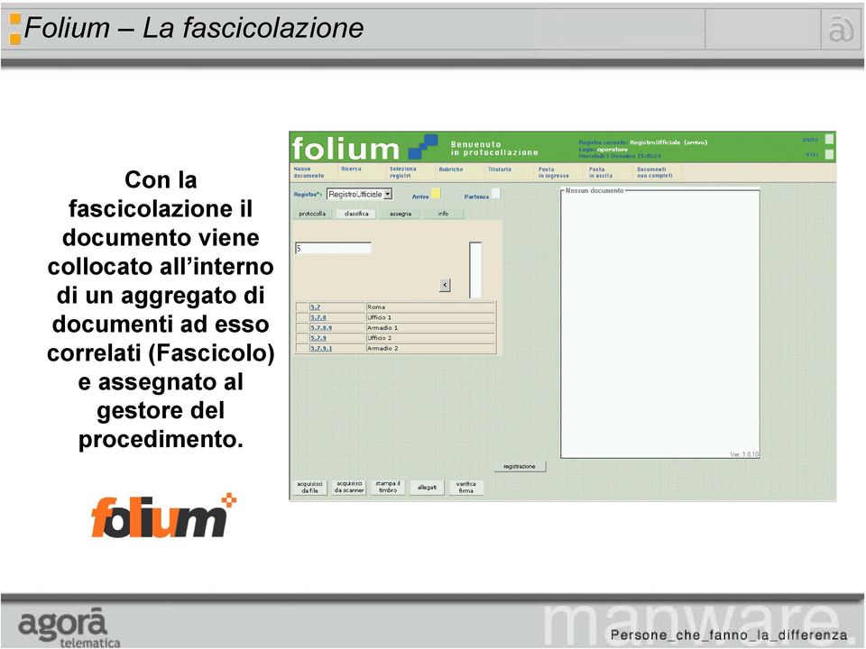 aggregato di documenti ad esso correlati