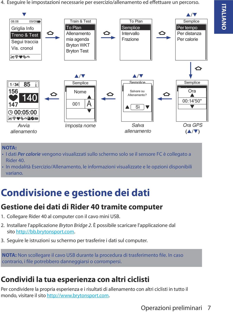 00:05:00 p/q Semplice By Time Nome By Distance By Calorie 001 A p/q Semplice By Time Salvare su By Allenamento?