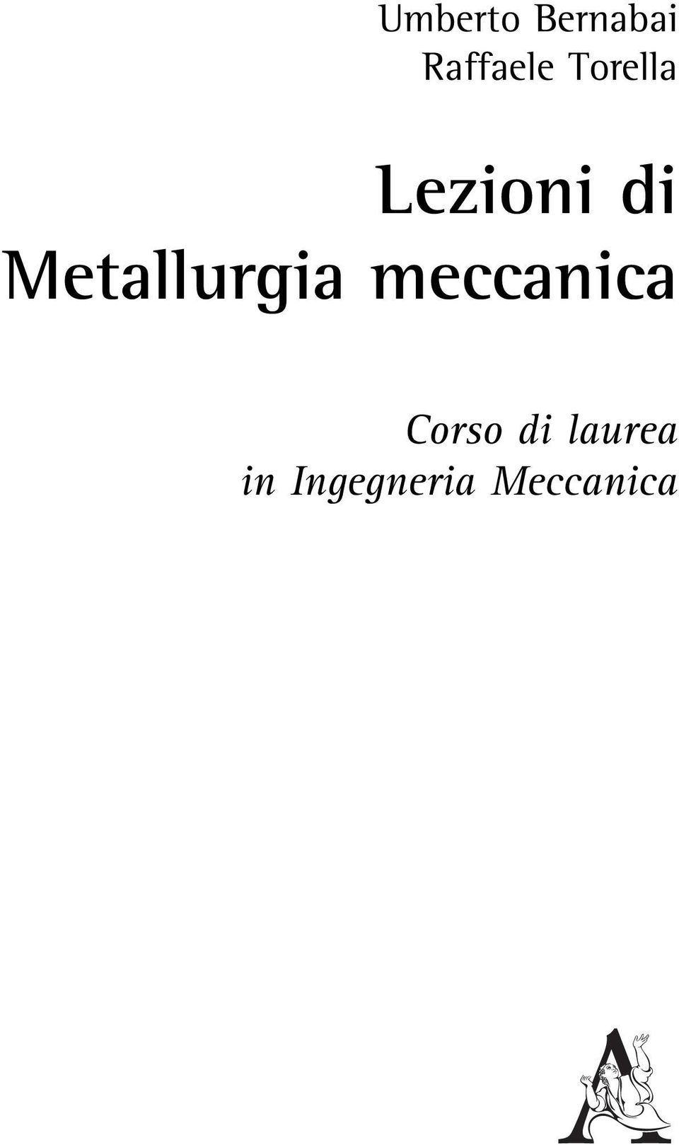 Metallurgia meccanica