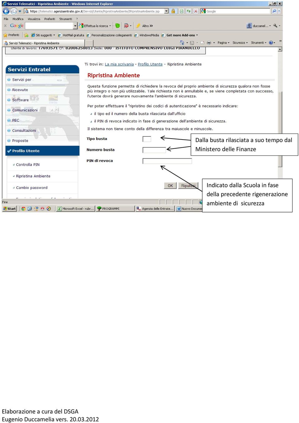 dalla Scuola in fase della