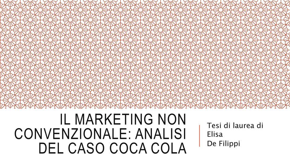 DEL CASO COCA COLA Tesi