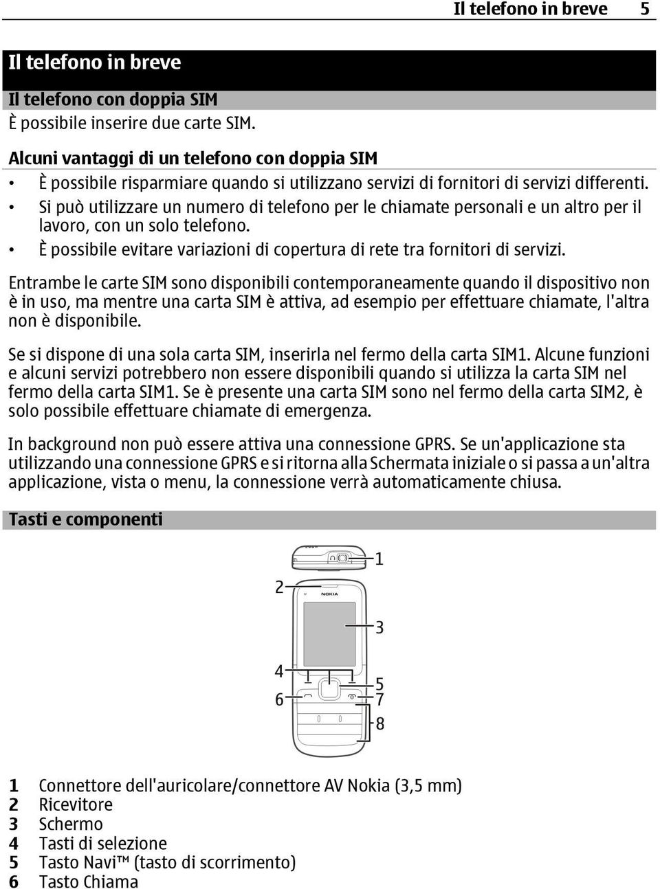 Si può utilizzare un numero di telefono per le chiamate personali e un altro per il lavoro, con un solo telefono. È possibile evitare variazioni di copertura di rete tra fornitori di servizi.