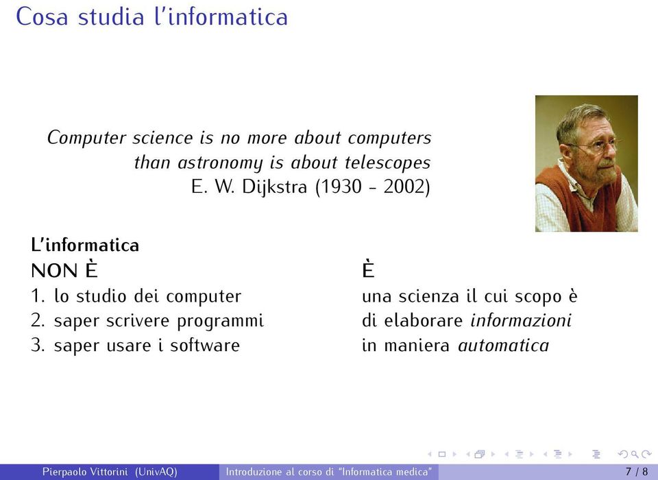 lo studio dei computer una scienza il cui scopo è 2.