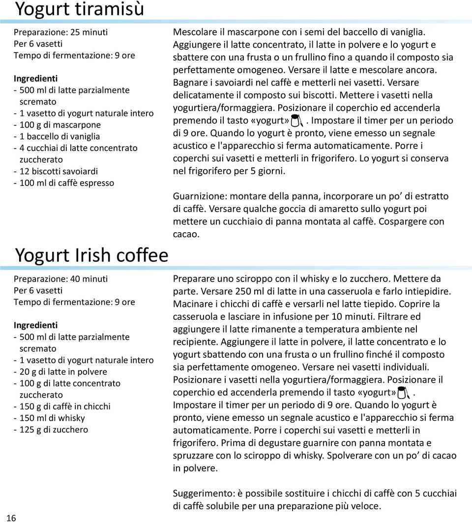 polvere - 100 g di latte concentrato zuccherato - 150 g di caffè in chicchi - 150 ml di whisky - 125 g di zucchero Mescolare il mascarpone con i semi del baccello di vaniglia.