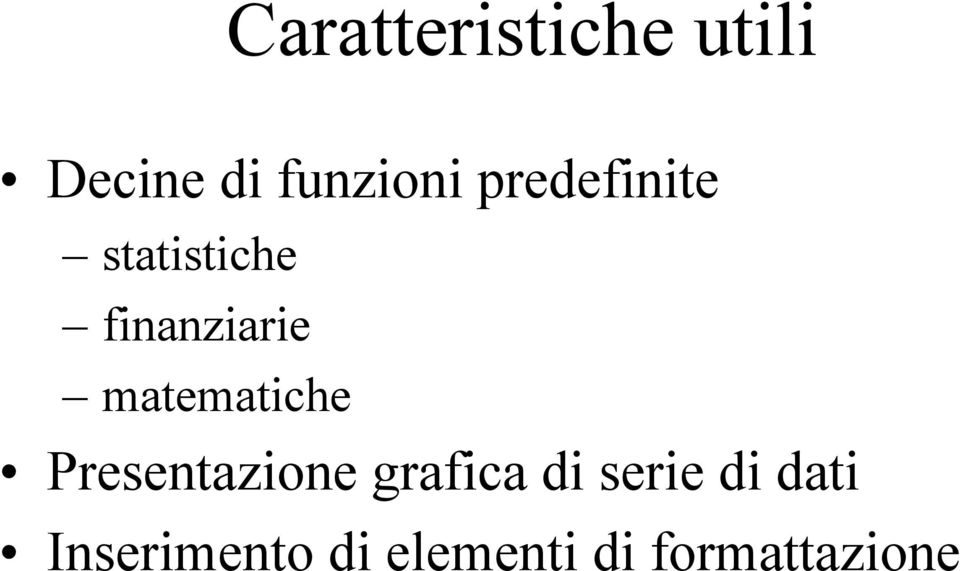 matematiche Presentazione grafica di