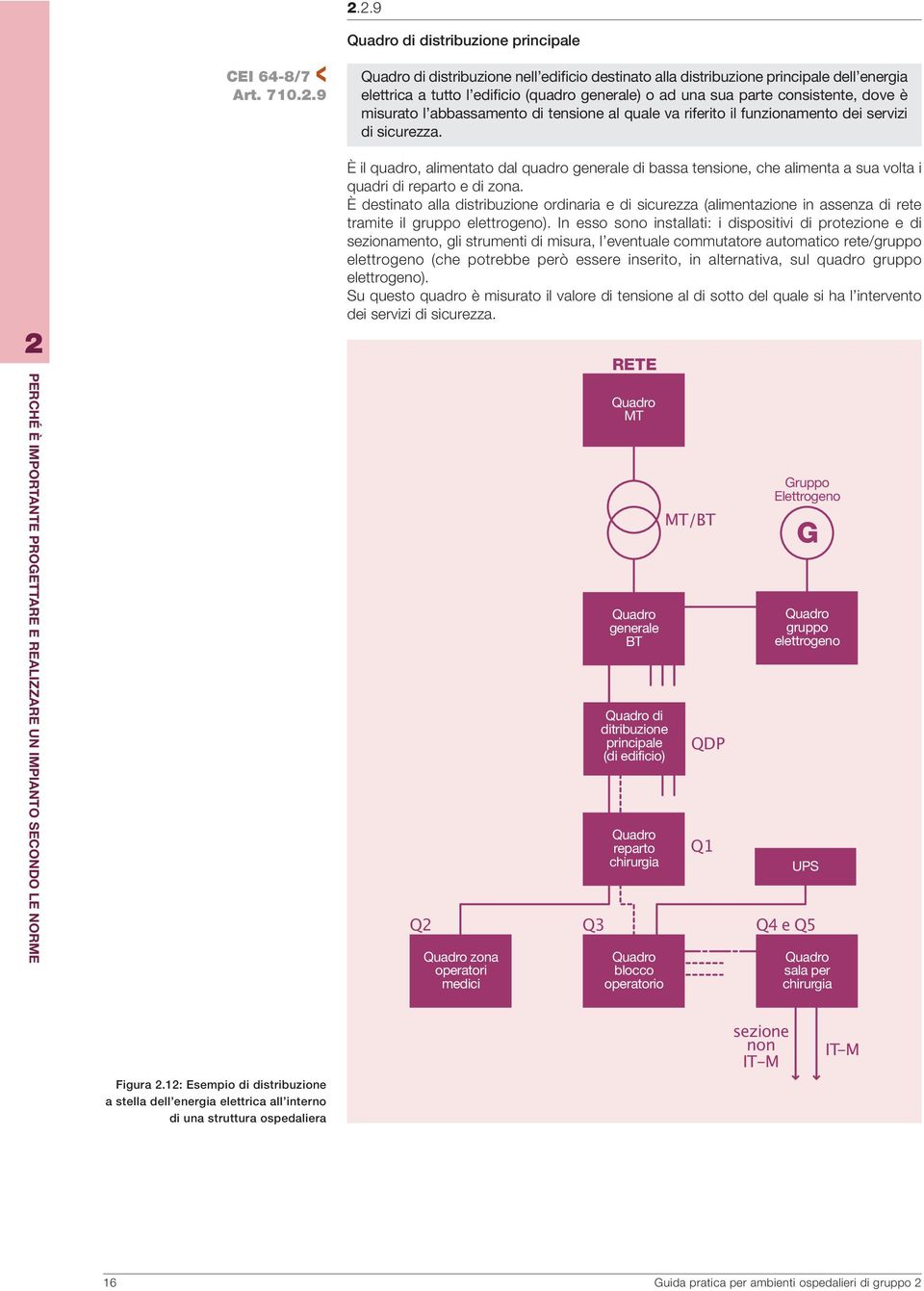 2 PERCHÉ È IMPORTANTE PROGETTARE E REALIZZARE UN IMPIANTO SECONDO LE NORME È il quadro, alimentato dal quadro generale di bassa tensione, che alimenta a sua volta i quadri di reparto e di zona.