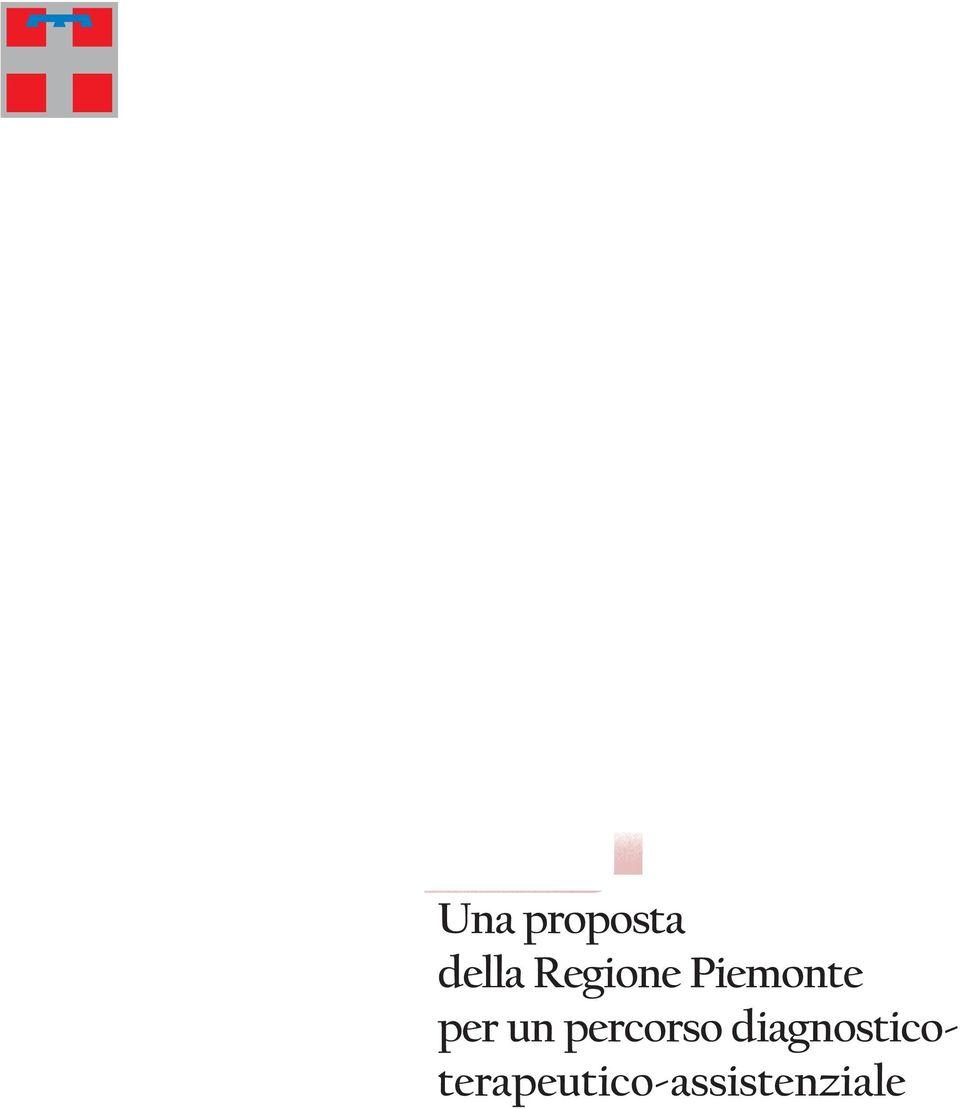 proposta della Regione Piemonte per un
