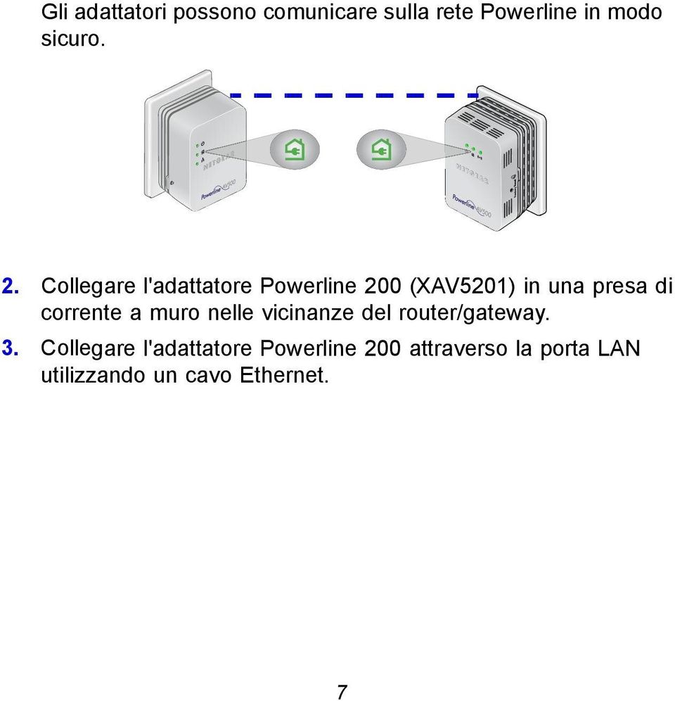 corrente a muro nelle vicinanze del router/gateway. 3.