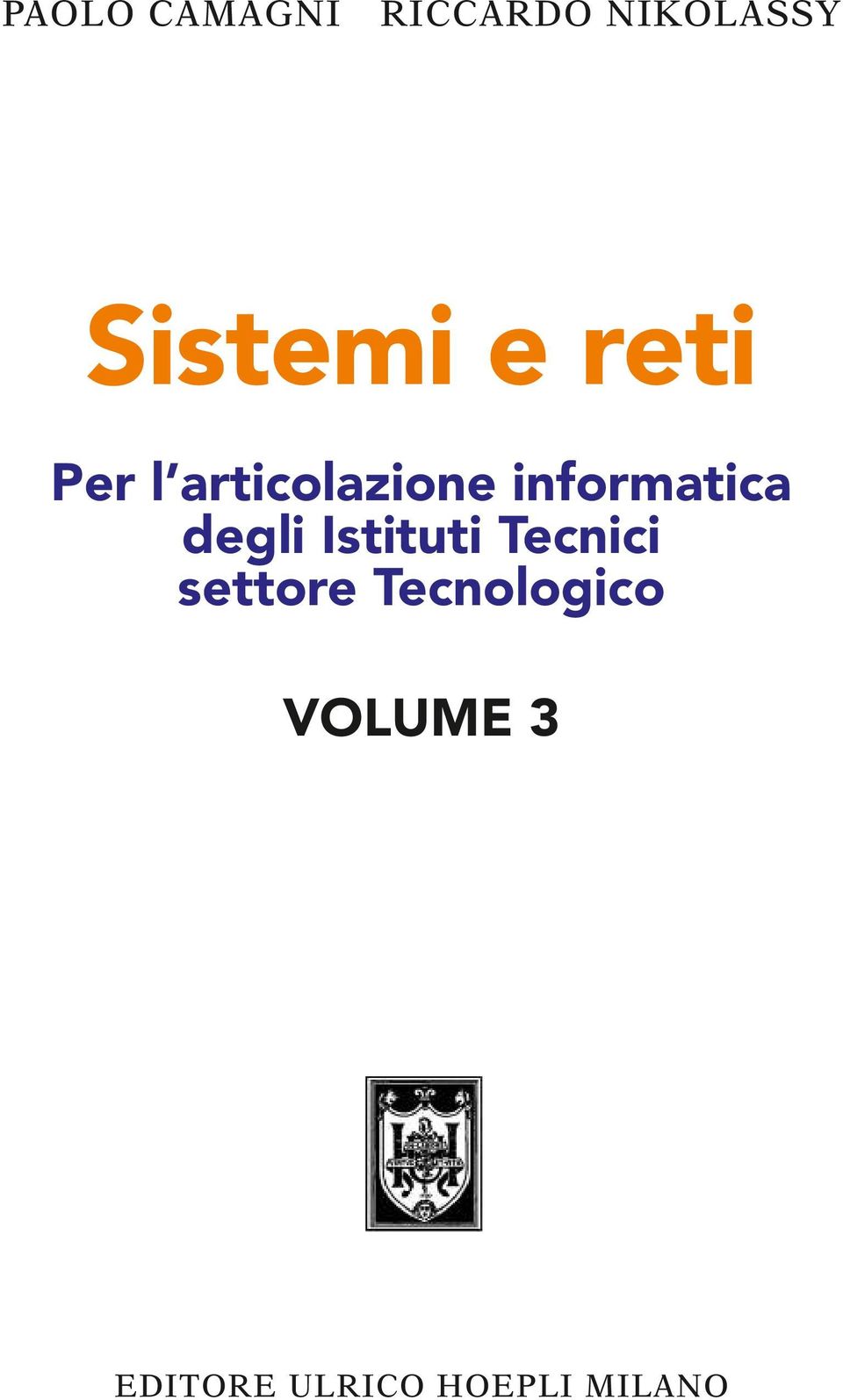 informatica degli Istituti Tecnici