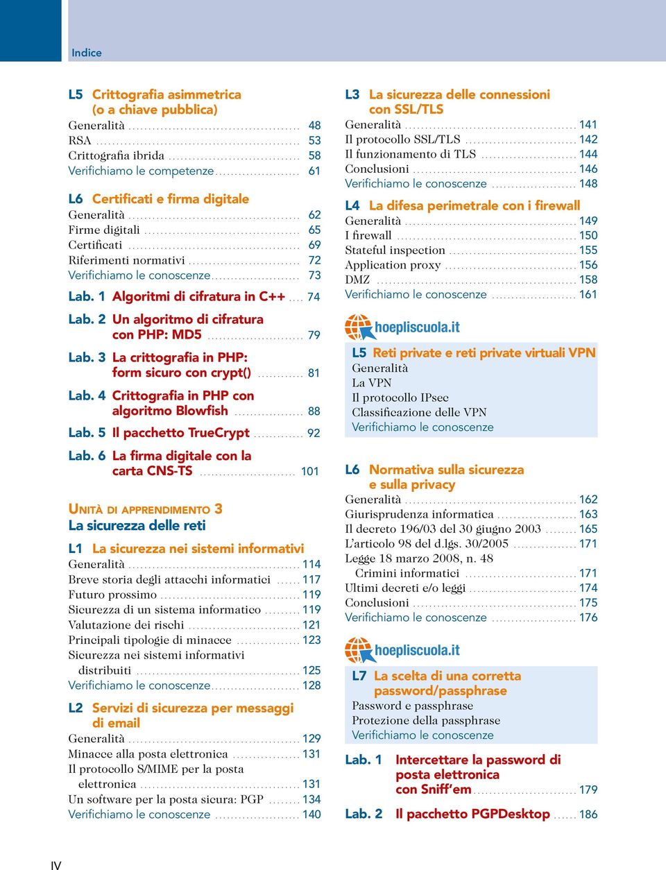 3 La crittografia in PHP: form sicuro con crypt()... 81 Lab. 4 Crittografia in PHP con algoritmo Blowfish... 88 Lab. 5 Il pacchetto TrueCrypt... 92 Lab. 6 La firma digitale con la carta CNS-TS.