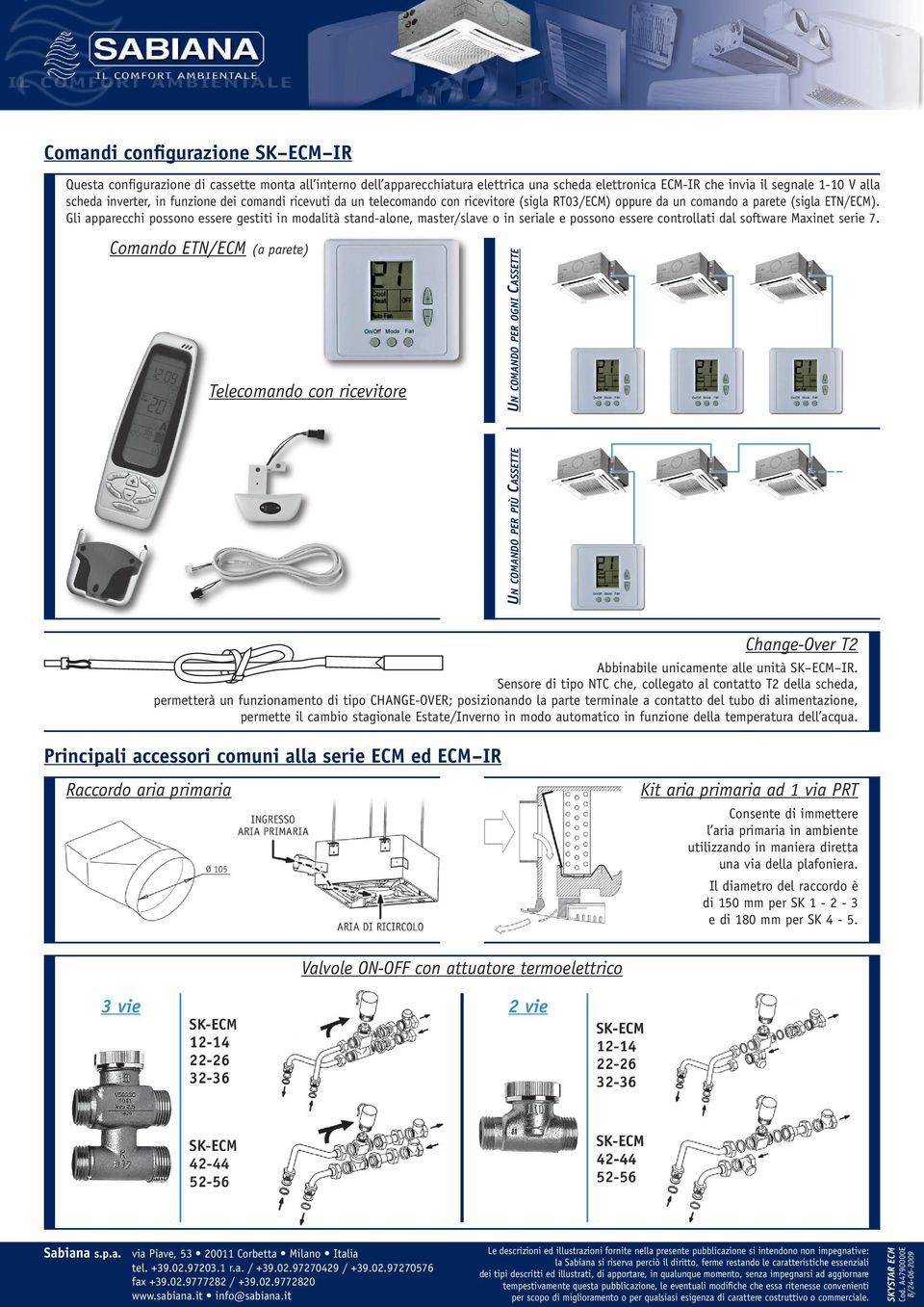 Gli apparecchi possono essere gestiti in modalità stand-alone, master/slave o in seriale e possono essere controllati dal software Maxinet serie 7.