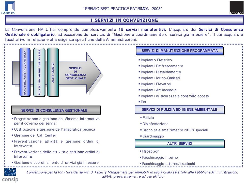 esigenze specifiche della Amministrazioni.