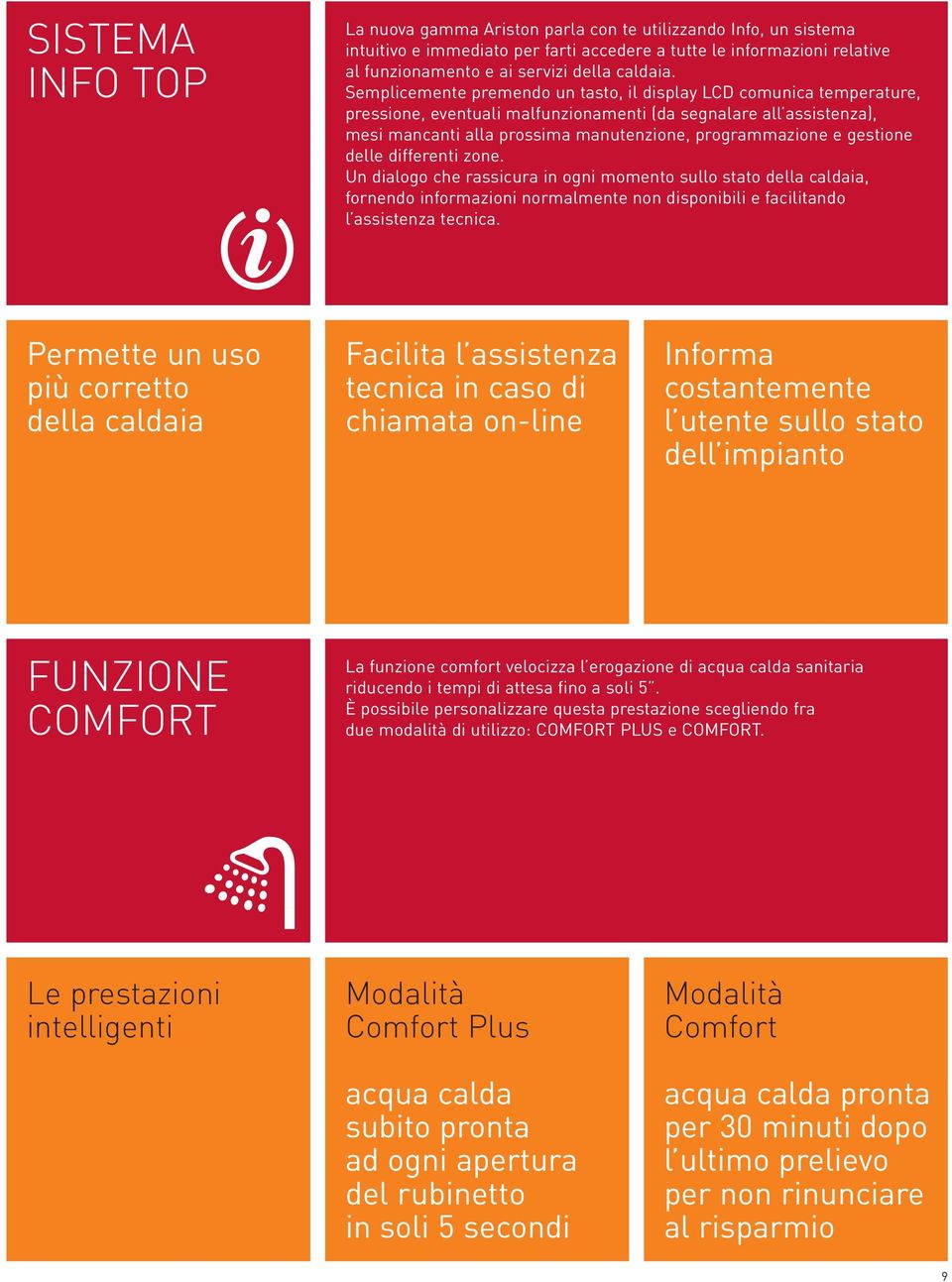 gestione delle differenti zone. Un dialogo che rassicura in ogni momento sullo stato della caldaia, fornendo informazioni normalmente non disponibili e facilitando l assistenza tecnica.