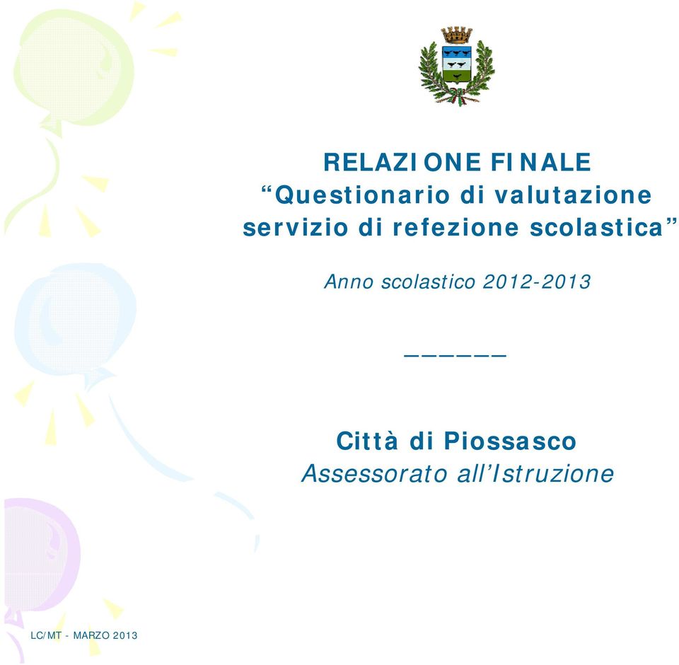 scolastica Anno scolastico 2012-2013