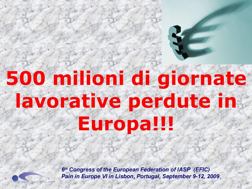 !! 6th Congress of the European Federation