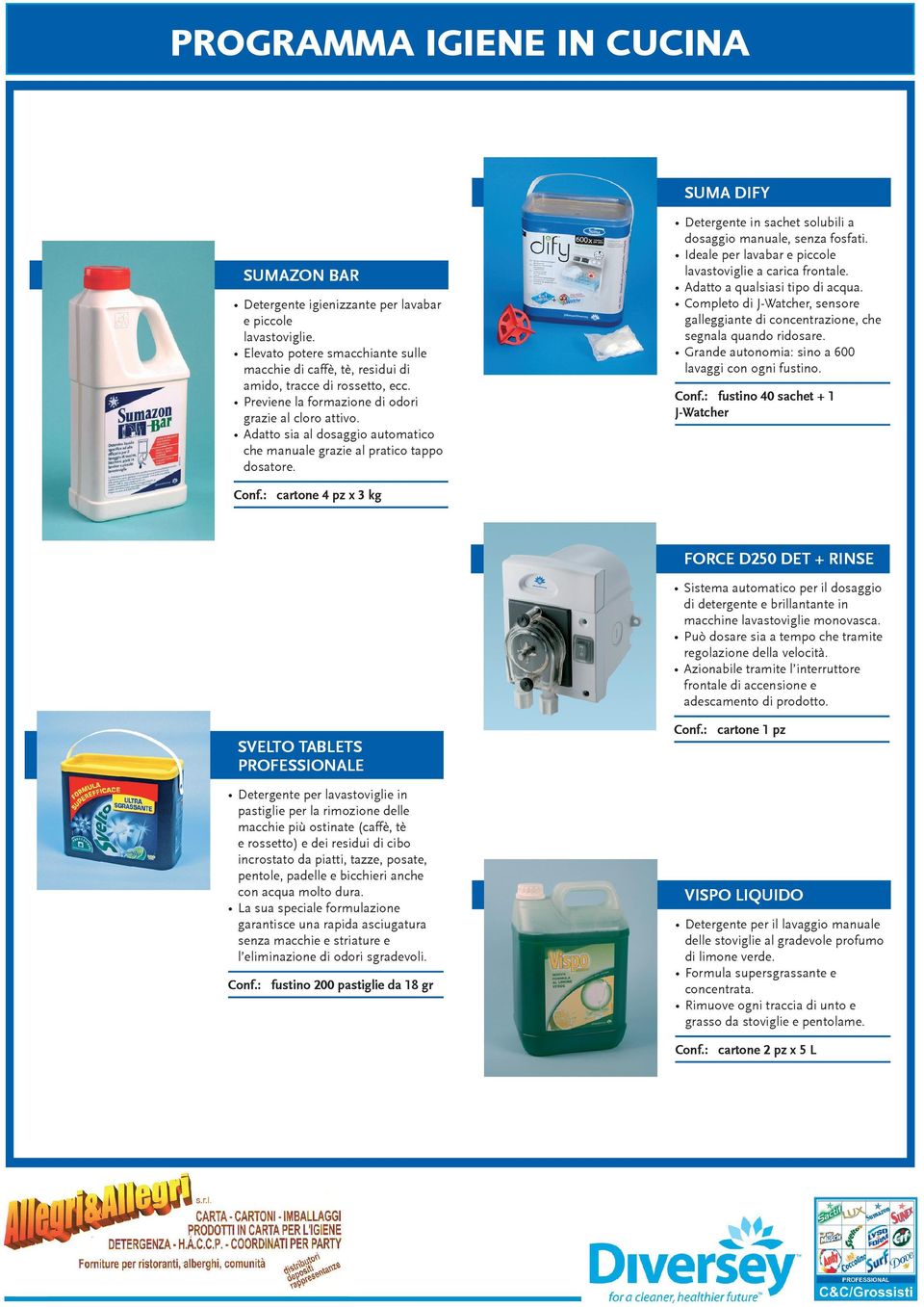 Adatto sia al dosaggio automatico che manuale grazie al pratico tappo dosatore. Detergente in sachet solubili a dosaggio manuale, senza fosfati.