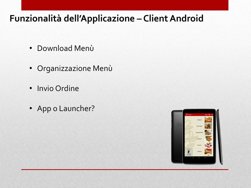 Android Download Menù