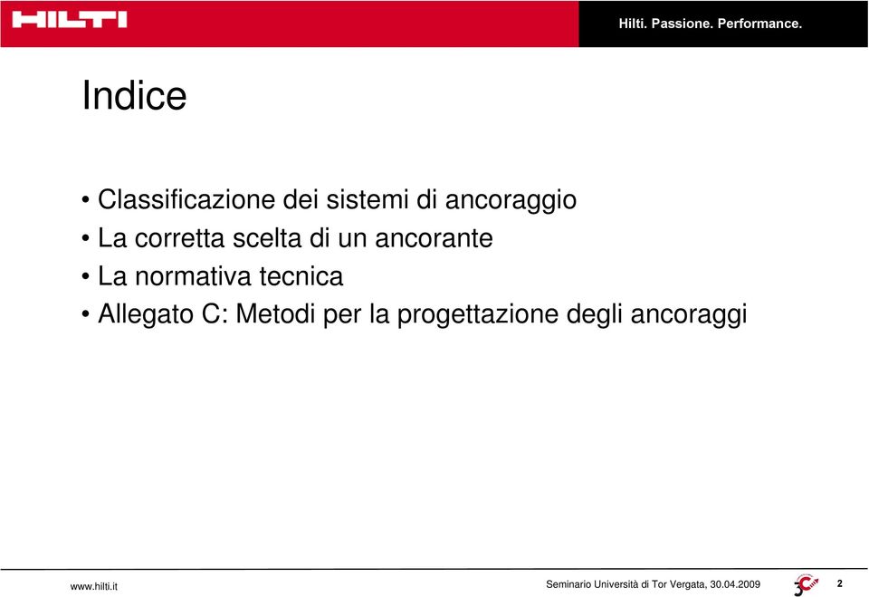 ancorante La normativa tecnica Allegato