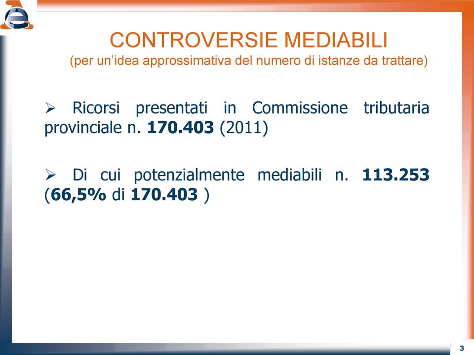 Commissione tributaria provinciale n. 170.