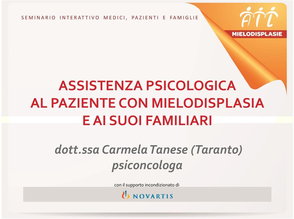 dott.ssa Carmela Tanese (Taranto)