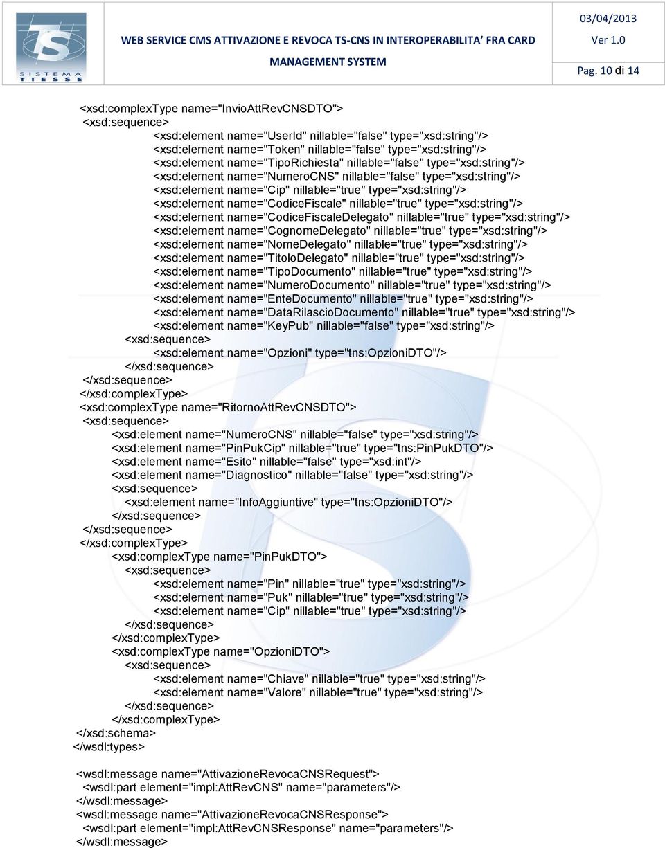 name="codicefiscale" nillable="true" type="xsd:string"/> <xsd:element name="codicefiscaledelegato" nillable="true" type="xsd:string"/> <xsd:element name="cognomedelegato" nillable="true"